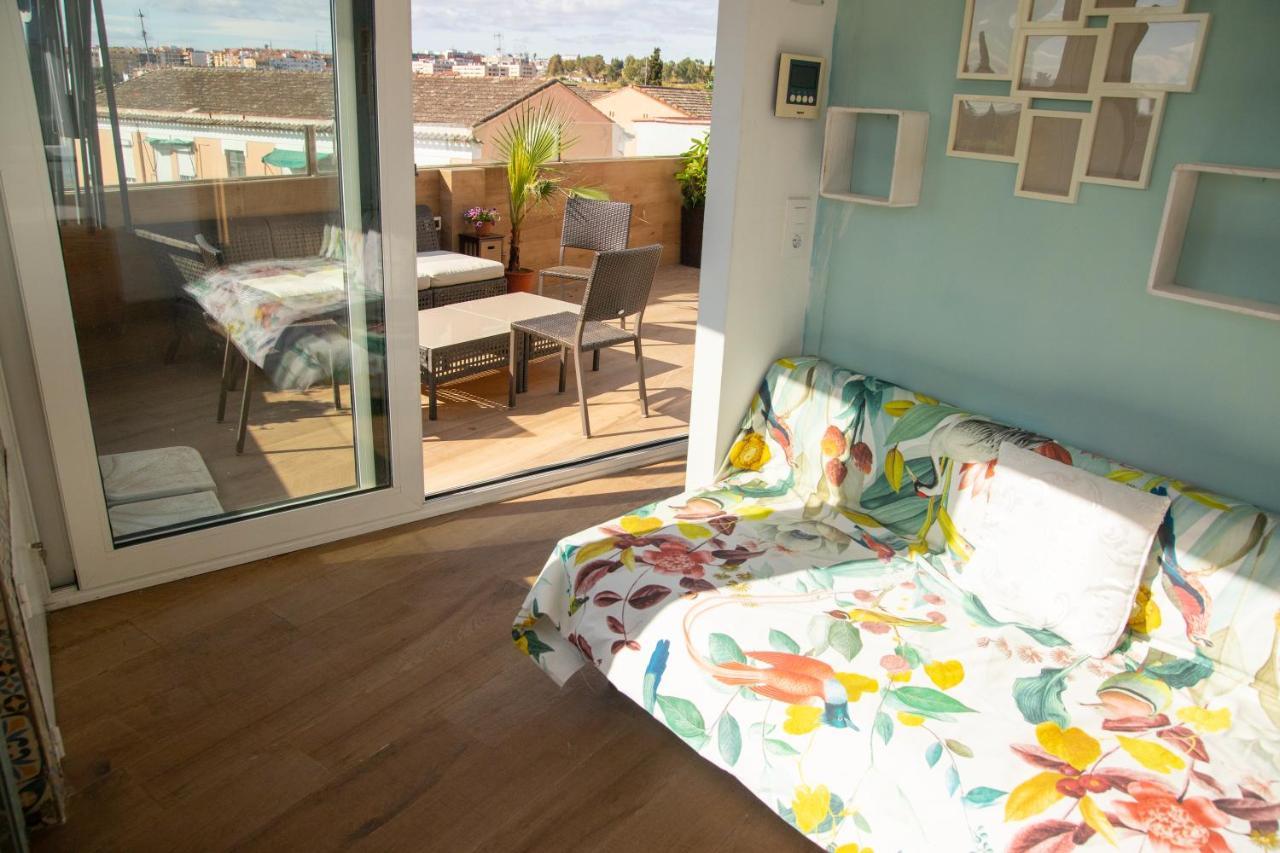 Alojamientos Puerta Palma Con Vistas Y Parking Badajoz Eksteriør billede